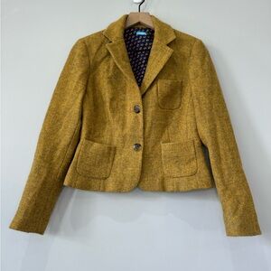 J. McLaughlin Golden Blazer